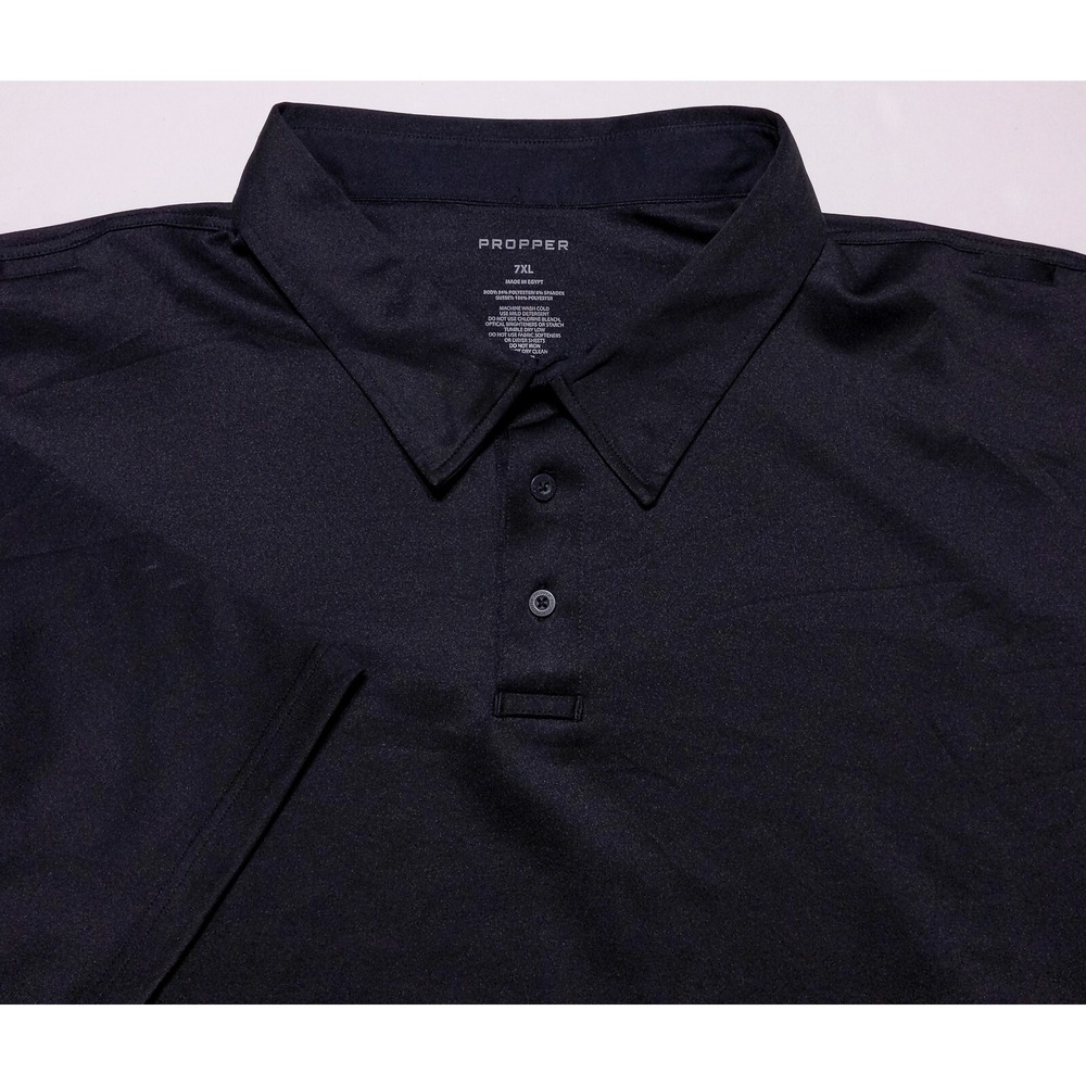PROPPER Men's ICE Performance Polo Shirt Uniform Tactical F5341 Black 7XL‎